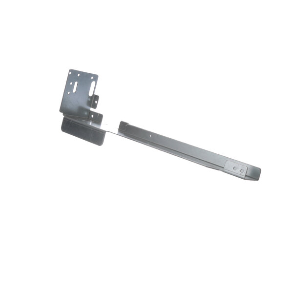 A metal bracket with a handle for Frymaster 2004409 with a white background.