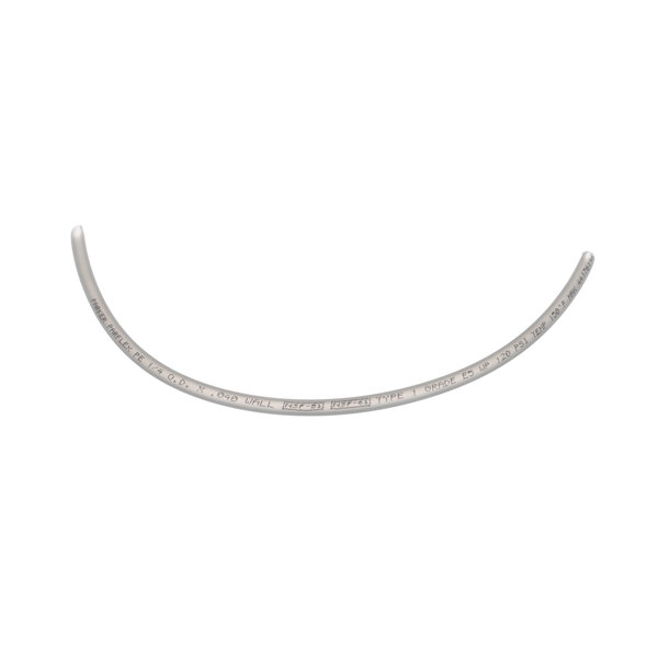 A silver curved Meiko hose with a small diamond-shaped end.