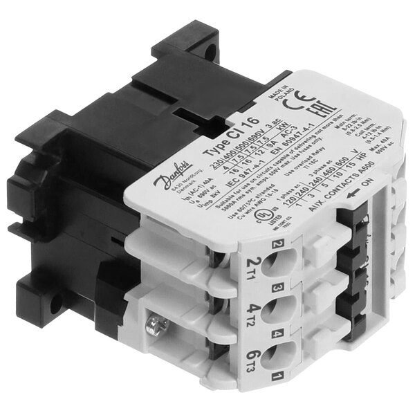 A Varimixer contactor with two switches and two wires.