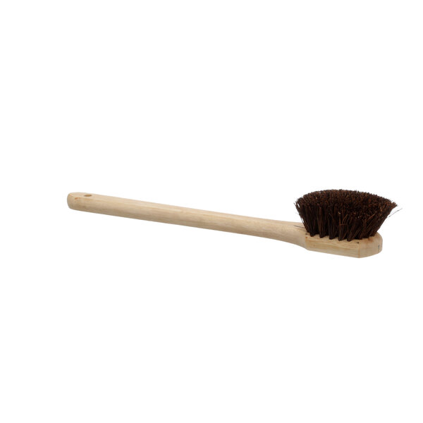 A wooden MagiKitch'n utility brush with long bristles and a handle.