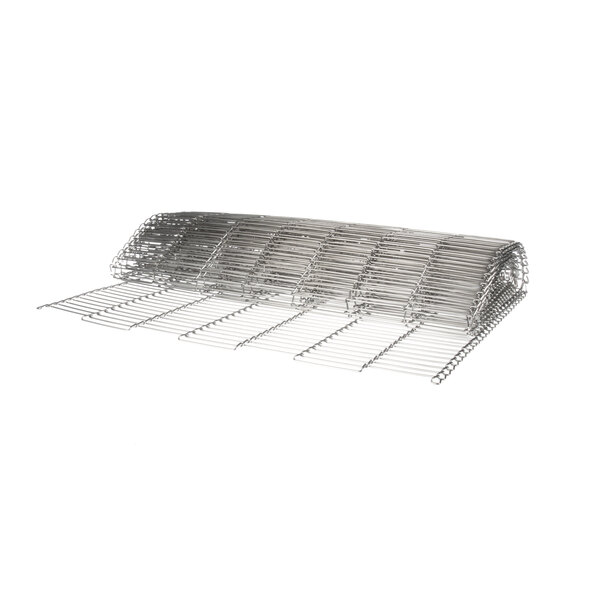 A metal mesh conveyor belt for a Middleby Marshall conveyor oven.