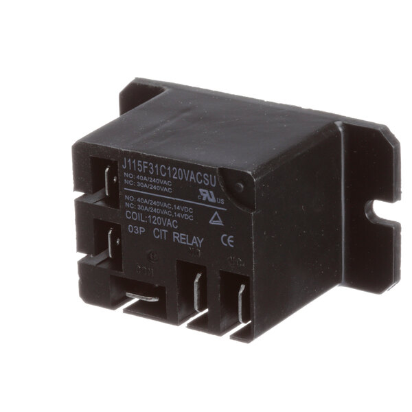 A black Master-Bilt Cit Control Relay with white text.