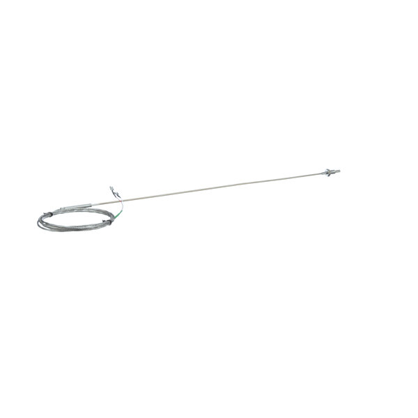 An Electrolux sandwich grill probe with a long metal rod and a hook on one end.
