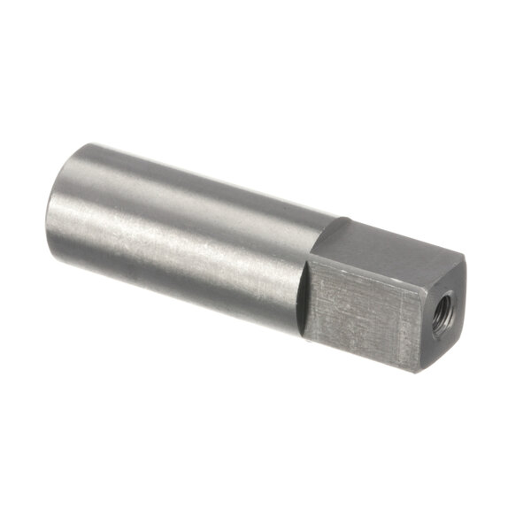 A stainless steel extension rod with a threaded end.