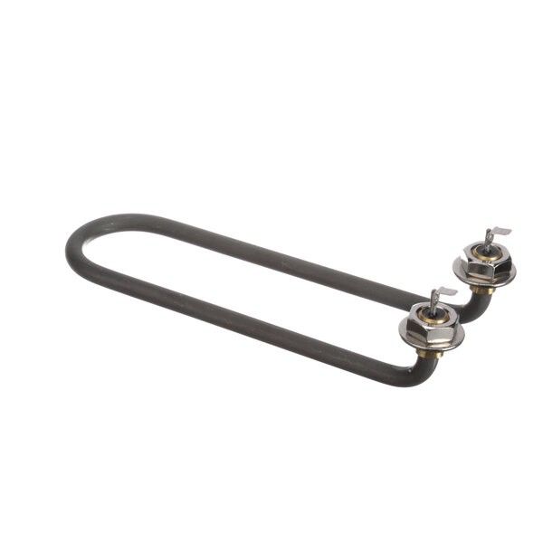 A Lockwood black metal heating element with two black metal rods.