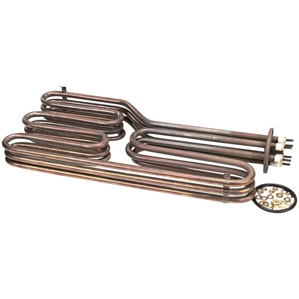 A Hobart heating element with copper pipes.