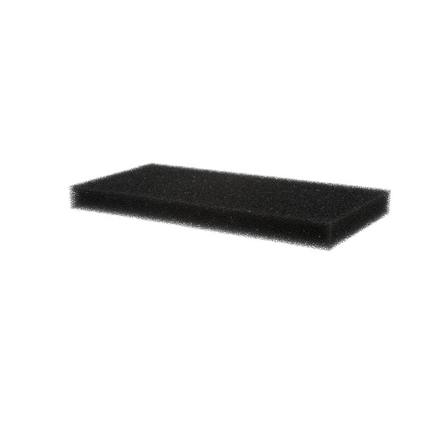 A black rectangular Vulcan humidity sponge.