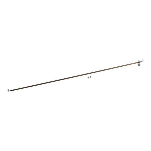 A long thin metal rod with screws on the end.
