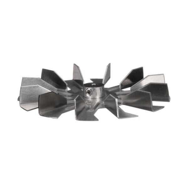 A Winston Industries Inc. metal fan blade with blades.
