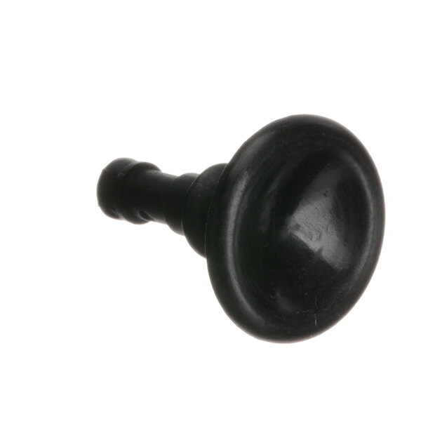 A close-up of a black Panasonic filter handle.