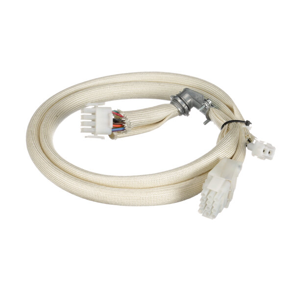 A white Pitco wire harness with two wires and a connector.