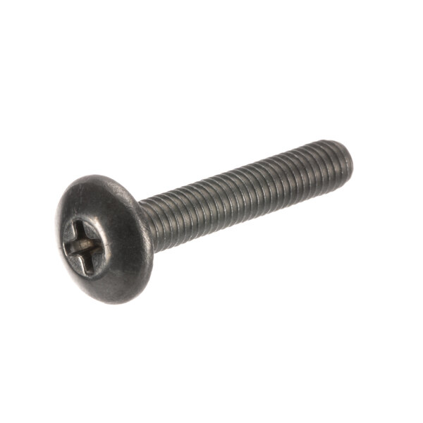A close-up of a Henny Penny latch screw.