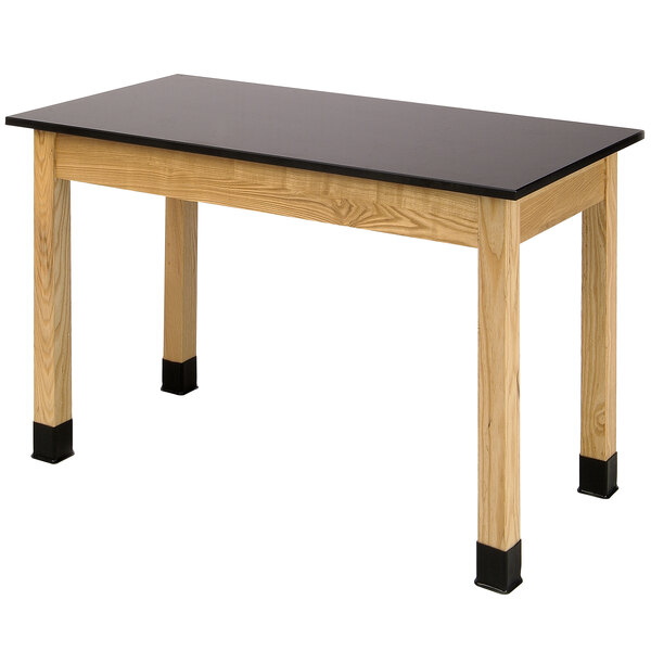 National Public Seating SLT2-3060P 30" x 60" Science Lab Table with Phenolic Top - 36" Height