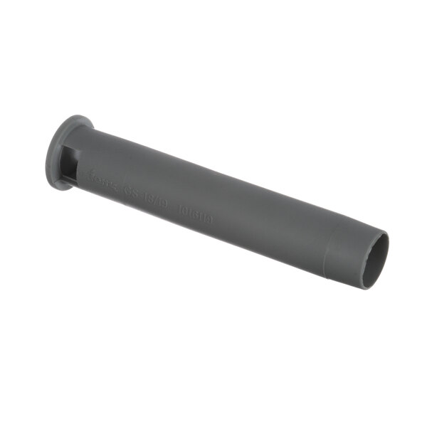 A grey plastic Insinger stand pipe with a black handle.