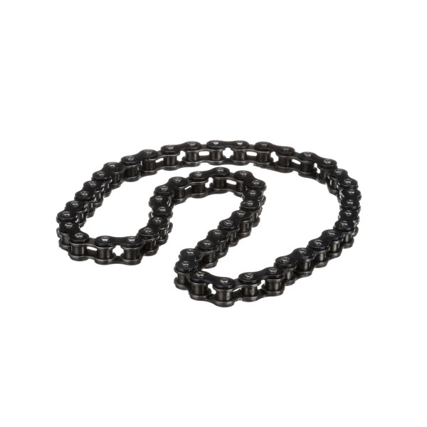 A black Univex chain with a single link.