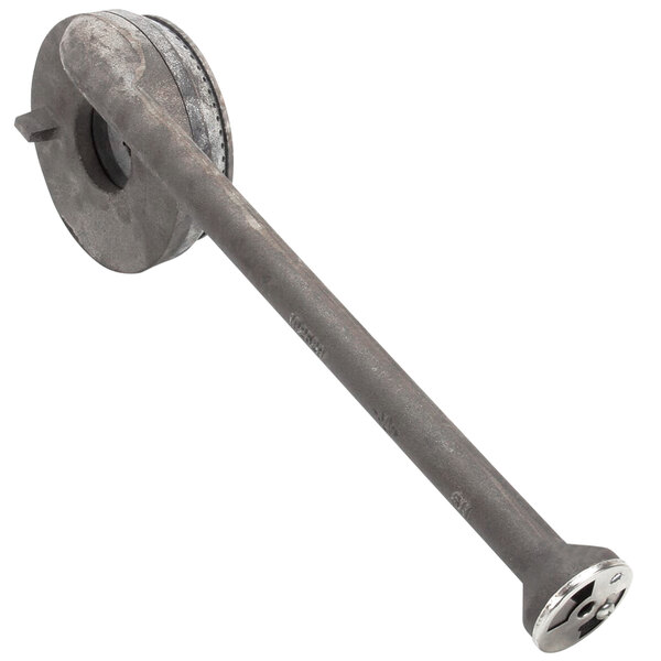 A Tri-Star burner range long venturi, a metal pipe with a long handle.