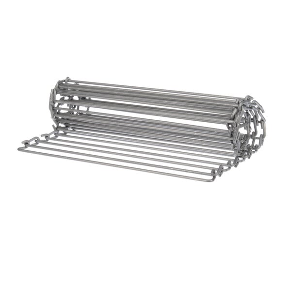 A roll of metal rods used in an Antunes Conveyor Belt.