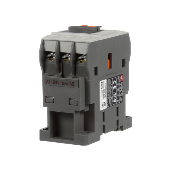 A grey Power Soak contactor with three terminals.
