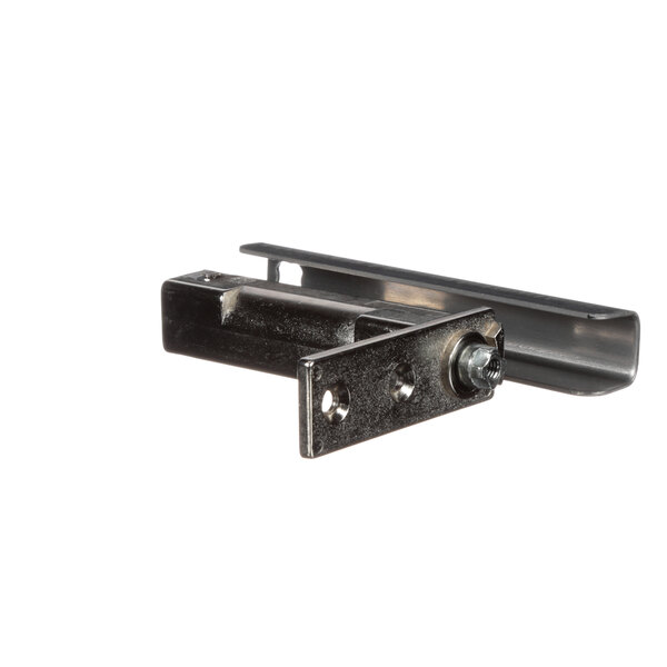 A Fagor Commercial hinge with a metal bracket and screw.