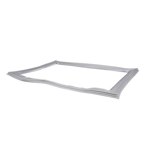 A white rectangular gasket with a white background.