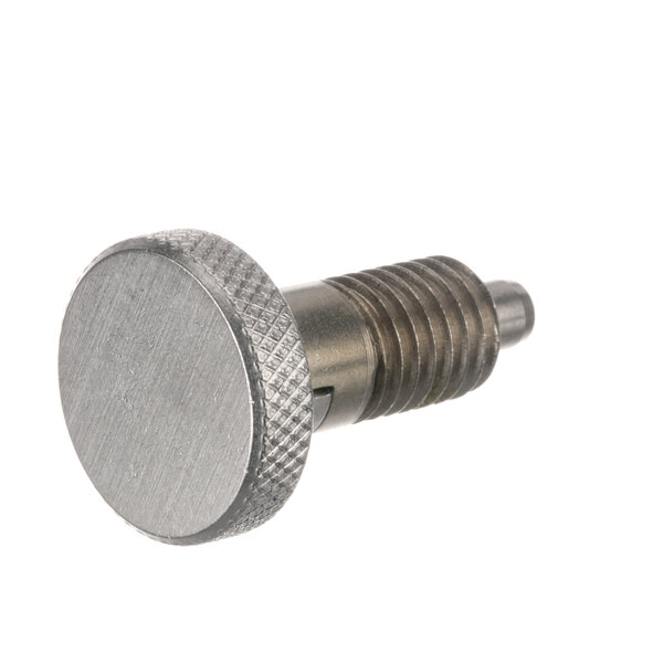 An Insinger spring plunger screw with a metal nut.