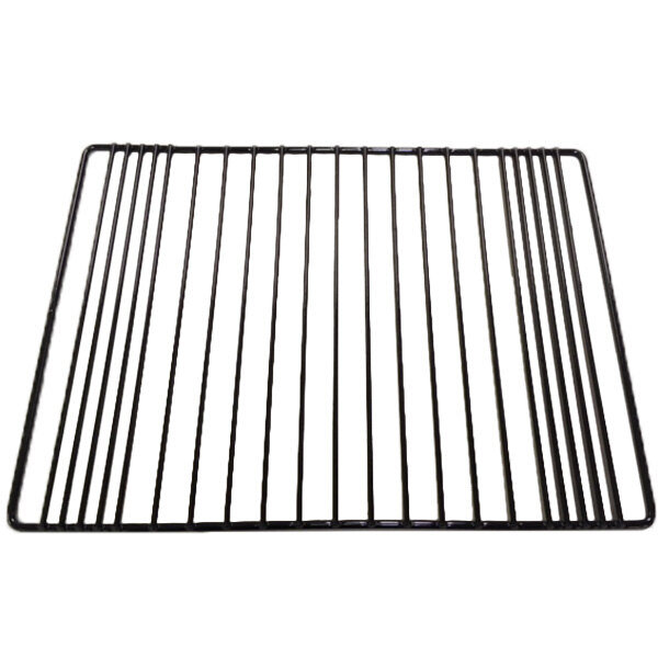 A black metal wire rack for a Merrychef eikon e5 Series oven.