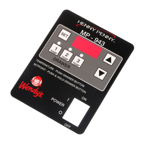Henny Penny 51561 Decal - Mp-943 Control Wendy
