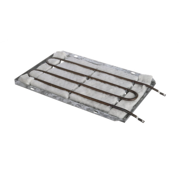 A Turbo Air Refrigeration heating element on a metal tray.