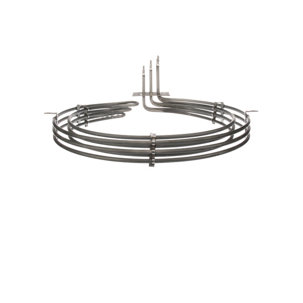 A metal coil with a wire attached to it, part of a Blodgett convection oven heating system.