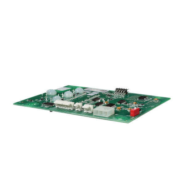 A Bunn 43957.1001 board with a green circuit board and many components.