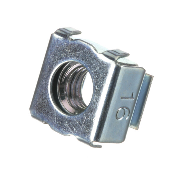A close-up of a Rational M6 cage nut.
