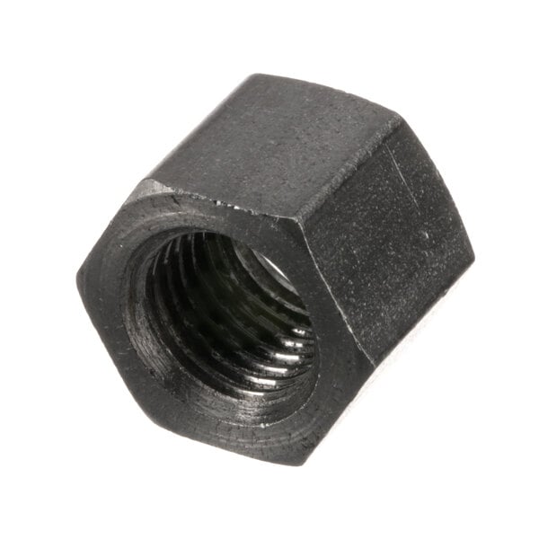 A close-up of a black Insinger Impeller Lock Nut.
