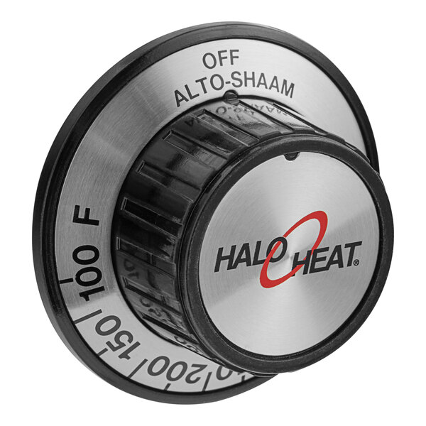 An Alto-Shaam halo heat control knob.