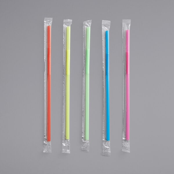 Happy Straw 3D Glass Straws - Ladybug x 3 - Happy Straw