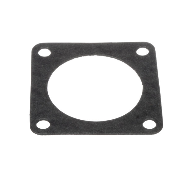 A black Hobart gasket with holes in it.