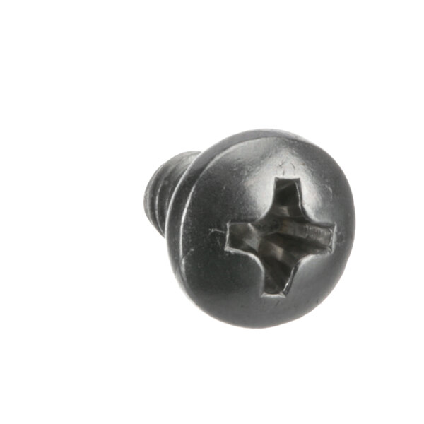 A close-up of an APW Wyott thumb screw with a star on it.