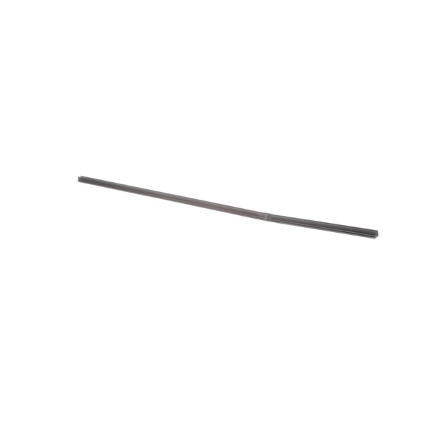 A long thin metal rod with a gray tip on a white background.