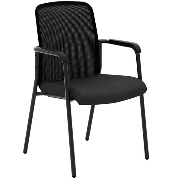 HON Instigate Black Mesh / Fabric Stackable Multipurpose Chair