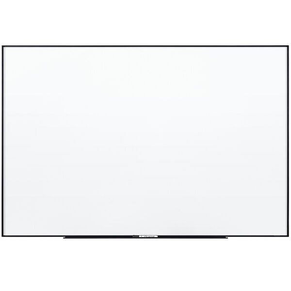 A white rectangular whiteboard with a black border.