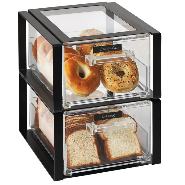 Vollrath SBB12F06 Cubic 1/2 Size Single Drawer Acrylic Bread Box with
