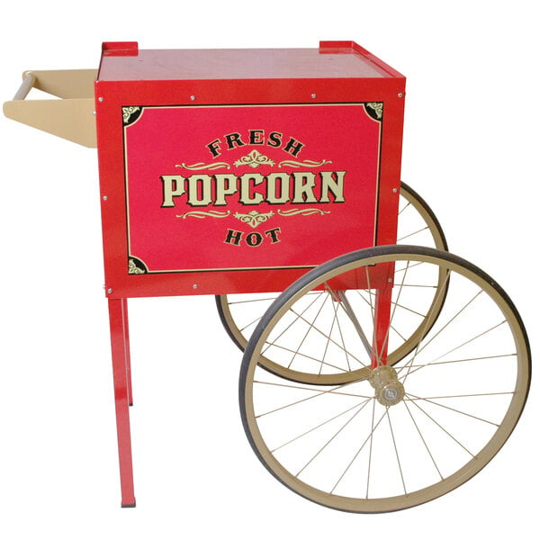 Benchmark USA 30010 Street Vendor Antique Trolley Popcorn Cart