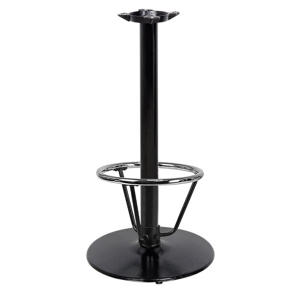 30 inch Standard Height Steel Leg For Round Bistro Cocktail Tables 