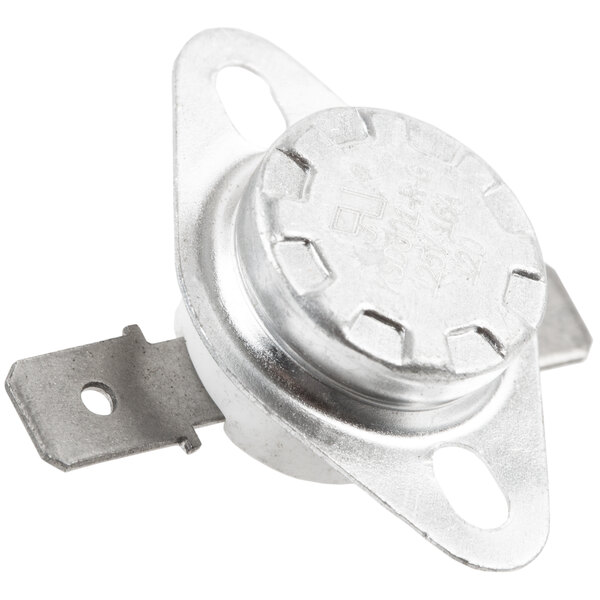 An Avantco Hi-Limit thermostat for a hot water dispenser.