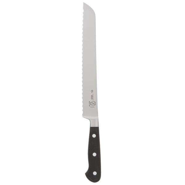 Mercer Culinary M23650 Renaissance® 9" Stamped Riveted Bread Knife with