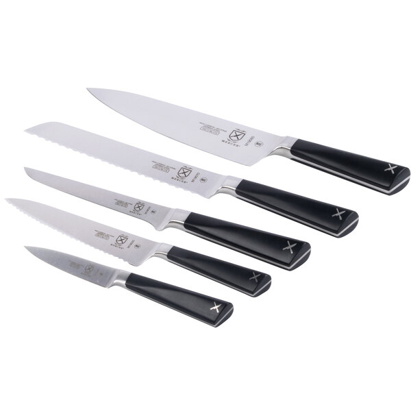 Mercer Culinary M19100 ZüM® 6-Piece Stainless Steel and Glass