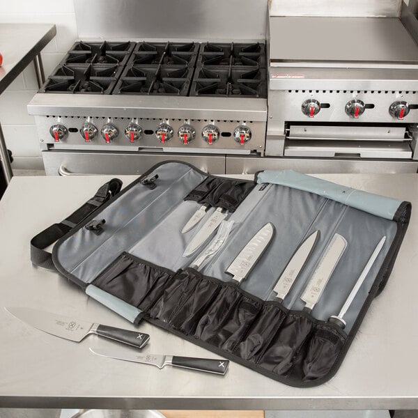  Mercer Culinary Züm 10-Piece Forged Knife Set in Case