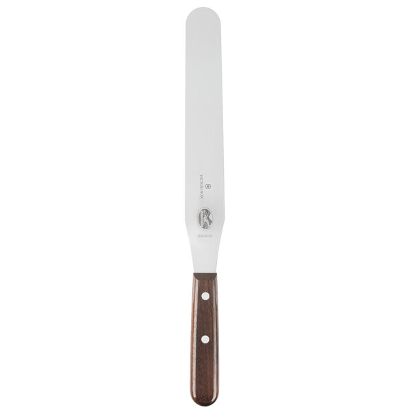 Victorinox 5.2600.25 10 Blade Straight Baking / Icing Spatula with  Rosewood Handle