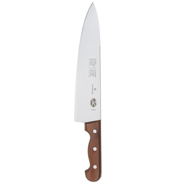 Victorinox 5.4230.25 10 Serrated Edge Roast Beef Slicing / Carving Knife  with Rosewood Handle