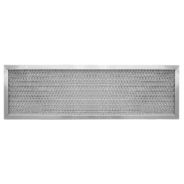 A stainless steel mesh air filter for a TurboChef high speed oven.