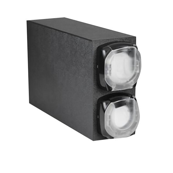 Vollrath K2VLL Lidsaver® 3 Black 2Slot Vertical Standard Countertop